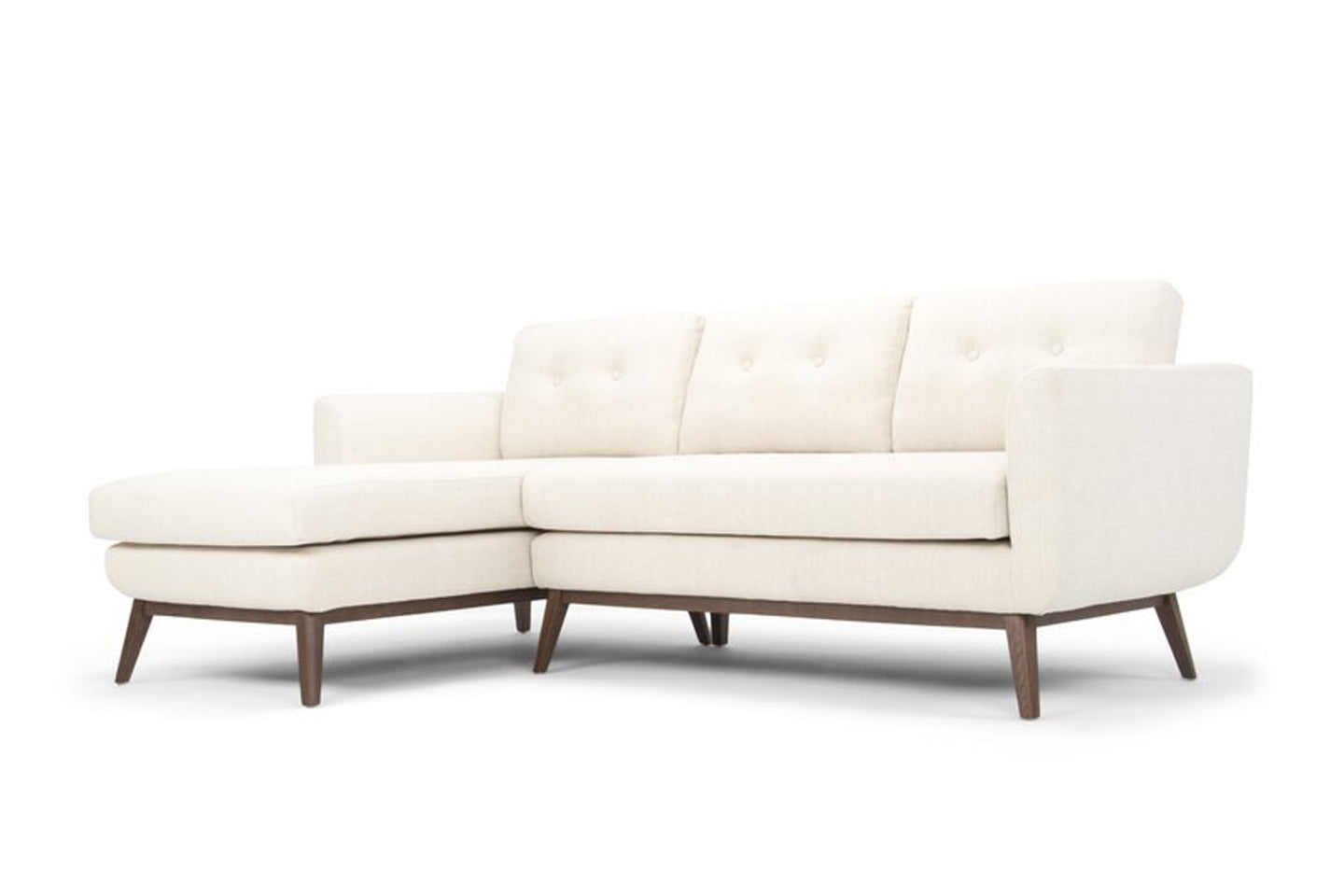 Glen 2 - Piece Upholstered Sectional, Right Facing, Venga Beige