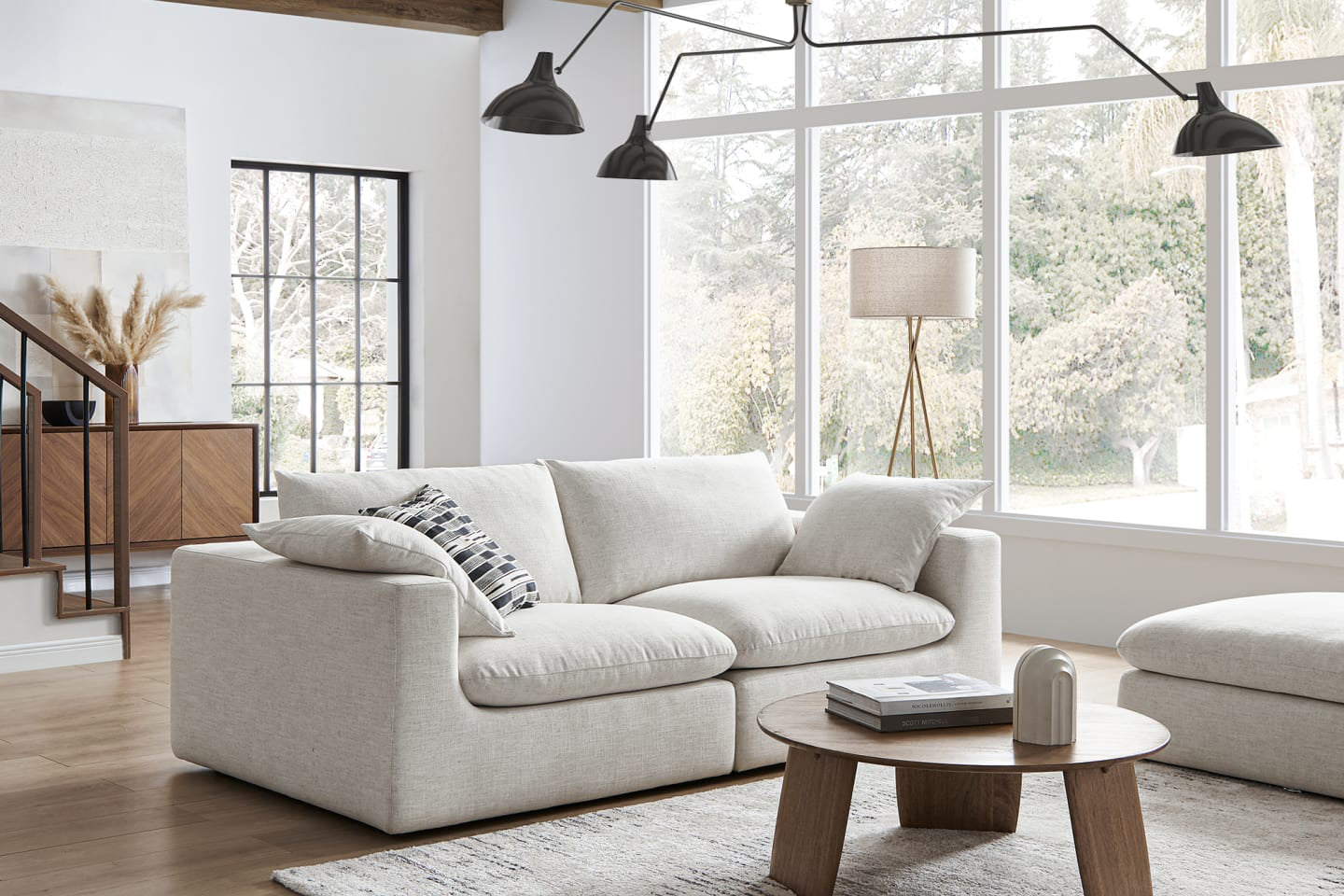 Dawson Sofa, 2 Seater, Ivory