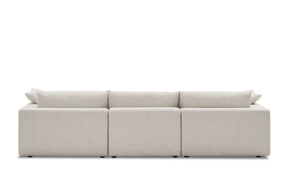 Dawson Sofa, 3 Seater, Ivory