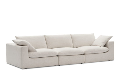 Dawson Sofa, 3 Seater, Ivory