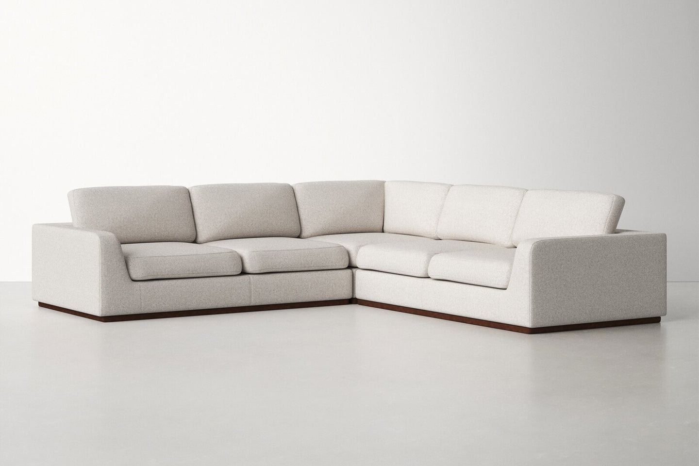 Freedom Corner Sectional Sofa, Ivory