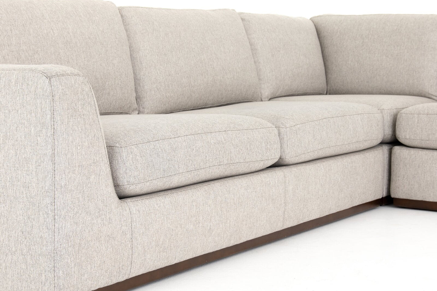 Freedom Corner Sectional Sofa, Ivory