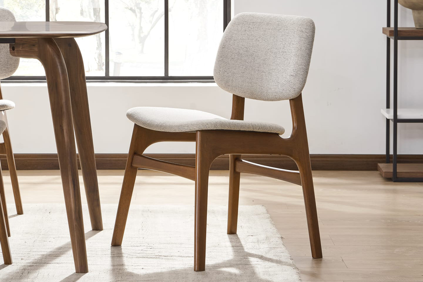 Joshua Chair, Pearl Beige