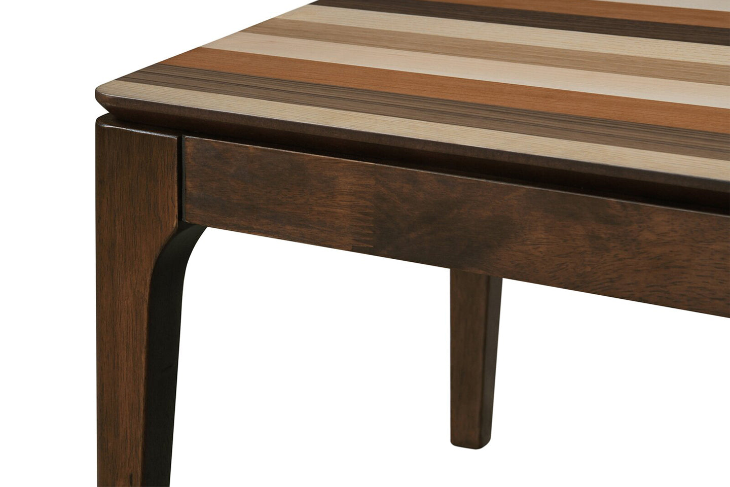 Kendall Coffee Table, Multi-Color Tonal Stripe