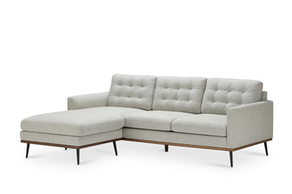 Loft Reversible Sectional Sofa, Beige