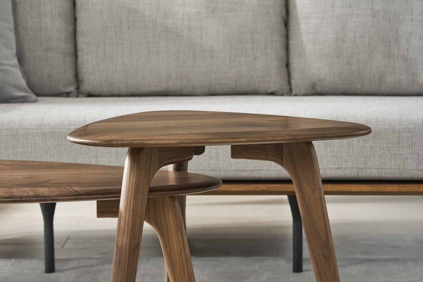 Tokyo Coffee Table Set, Walnut