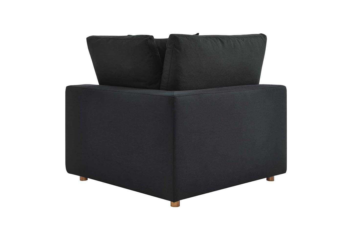 Commix Sectional Sofa, 2 Seater, Black