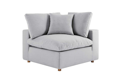 Commix Sectional Sofa, 2 Seater, Light Gray