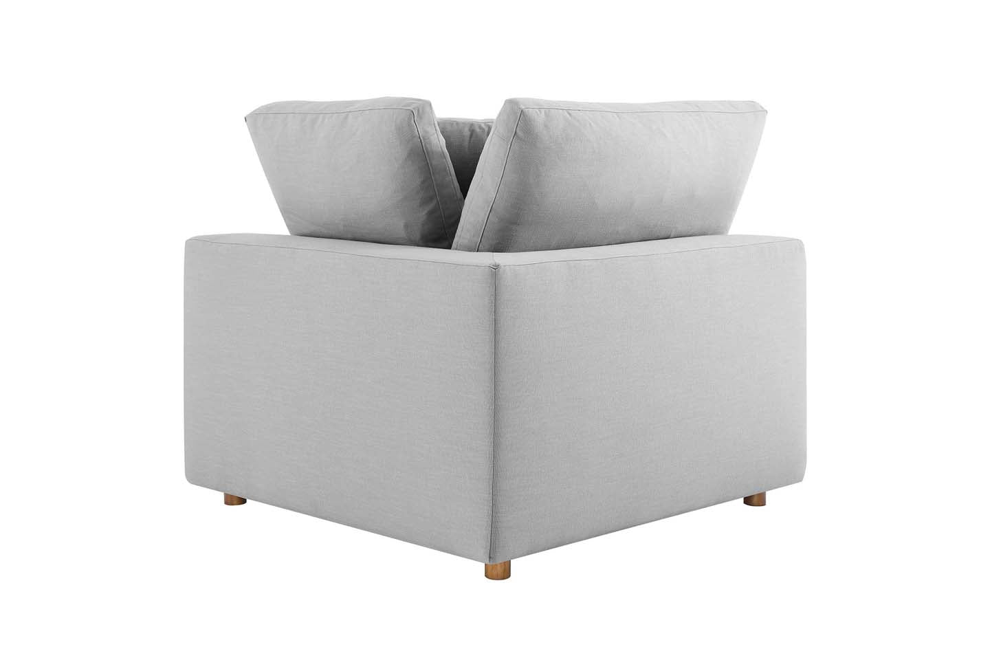 Commix Sectional Sofa, 2 Seater, Light Gray