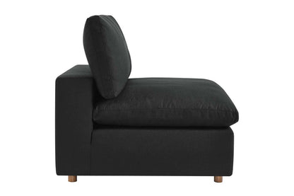 Commix Sectional Sofa, 3 Seater, Black