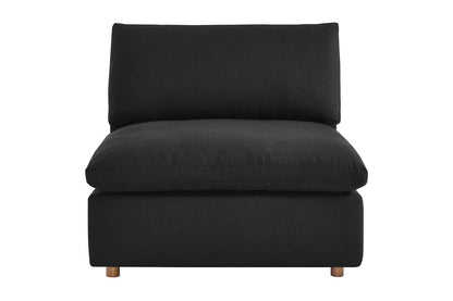 Commix Sectional Sofa, 4 Seater, Black