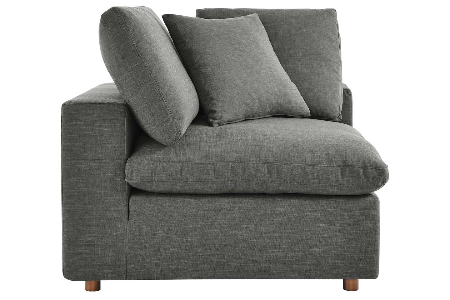 Commix Sectional Sofa, 2 Seater, Gray