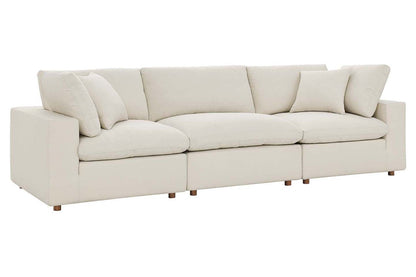 Commix Sectional Sofa, 3 Seater, Light Beige